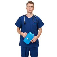 Tenues médicales tendance pour hôpitaux vétérinaires, blouses chirurgicales et pantalons droits avec poches, vêtements d'assistant dentaire 205