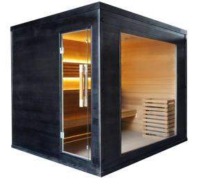 Sauna extérieur électrique de luxe pour 3 à 4 personnes, populaire, livraison rapide, sauna extérieur pour 4 personnes - Product Image 1