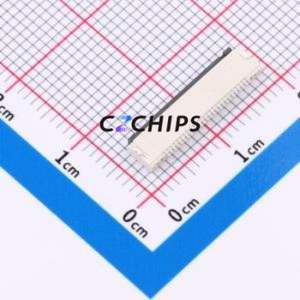 CAX-AFC30-26XCB-H1.5 FFC/FPC Connector SMD,P=0.5mm,Horizontal Mount Connector Flip Cover Type Bottom Contact 26P 0.5mm - Product Image 2