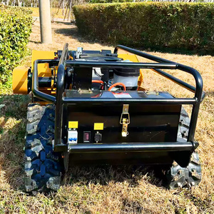 Petit robot tondeuse à gazon, largeur de coupe 800mm 1000mm, télécommande, tondeuse à chenilles, broyeur à fléaux - Product Image 3