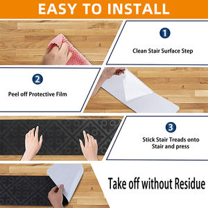 Tappetini Protettivi Antiscivolo Autoadesivi per Scale Interne, Gradini e Scalini - Product Image 6