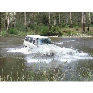 ชุดสน็อกเกิลสำหรับรถยนต์ ท่อไอดีสำหรับลุยน้ำ สำหรับ Toyota Land Cruiser, Lexus XK450, Toyota LC80 สน็อกเกิลด้านหน้า ท่อไอดีสำหรับทะเลทราย - Product Image 4