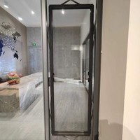 Alucasa 2023 nouvelle fenêtre et portes automatiques à pousser, auvent fenêtre parallèle