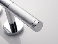 Chrome douche repose-pieds 304 acier inoxydable et laiton lourd hôtel salle de bain accessoire étape étagère rasage support rebord