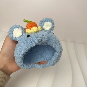 Chapeau en peluche Lilo Stitch, bandeau, bavoir, poupée en coton de 12 cm, décoration mignonne pour enfants, unisexe - Product Image 2