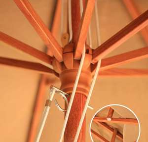 Sombrilla <span class=keywords><strong>de</strong></span> Jardín <span class=keywords><strong>de</strong></span> Lujo con Poste Lateral <span class=keywords><strong>de</strong></span> 8 Pies para <span class=keywords><strong>Piscina</strong></span>, Tipo Pagoda, Palapa, Parasol <span class=keywords><strong>de</strong></span> Jardín, Sombrilla <span class=keywords><strong>de</strong></span> Paja <span class=keywords><strong>de</strong></span> Palma para Patio Exterior - Product Image 4