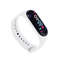 Dropshipping Fulfillment Agent 2025 Fashion Sports Multicolor LED Display Waterproof Digital Wrist Watches for Boys Girls