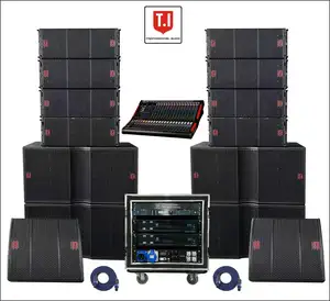 Speaker Line Array T.IPRO Dj Controller Peralatan Suara Line Array 10 Inci Amplifier Speaker Audio Line Array Speak