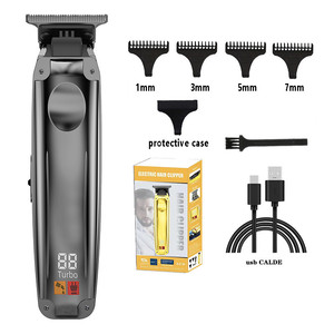 เครื่องตัดผมไร้สาย Barber แบบ 0 มม. สำหรับงานแกะสลัก ตัดแต่งทรงผมมืออาชีพ - Product Image 6