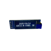 Pantalla OLED de 0.91 Pulgadas 128x32, 4 Pines I2C, Blanca y Azul, Pequeña, SSD1306, Módulo Micro OLED Microtech, 3.0-5.0V, Uso Industrial