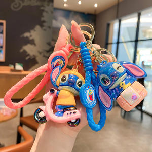 Llavero Divertido de Muñeca de Dibujos Animados, de PVC Suave, Brillante y Colorido, Exquisito Colgante para Coche o Bolso, Pequeño Regalo al por Mayor - Product Image 2