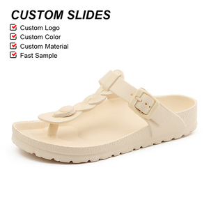 Sandalias OLICOM Personalizadas al por Mayor para Mujer con Soporte de Arco, Correas Ajustables con Hebilla, Sandalias de <span class=keywords><strong>Playa</strong></span>, Chanclas Ligeras de Verano - Product Image 3