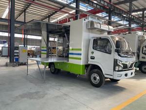 Hot-selling large-capacity mobile outdoor 4*2 diesel food trailer hot dog leisure food warranty for 1 year - Product Image 3