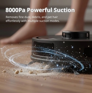 LDS SLAM Navigation Robot Vacuum Cleaner and <b>Mop</b> 120 Minute Runtime for Home LDS SLAM Navigation Robot Vacuum Cleaner and <b>Mop</b> 12 - Product Image 3
