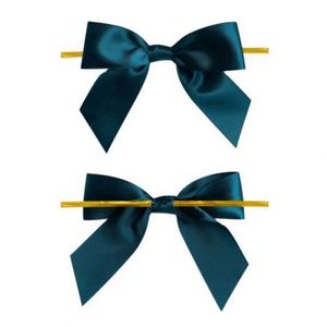 Cinta de Raso Suave y Brillante con Lazo, 196 Colores, Tamaños Personalizados de 3-100 mm, Logotipo Personalizado para Regalos del Día de la Madre, Decoraciones de Chocolate - Product Image 1