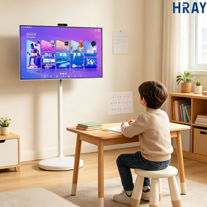 Pantalla Táctil Portátil HRAY de 32 Pulgadas para Cine Familiar, Ejercicio, Clases Remotas, Entretenimiento en Interiores y <span class=keywords><strong>Karaoke</strong></span> en Casa - Product Image 1