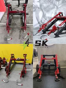 SK Deadlift Trainer con Carico a Perno per Allenamento Muscolare di Schiena, Glutei e Hamstring - Attrezzatura Commerciale da Palestra per Fitness e Potenziamento Muscolare - Product Image 2