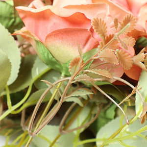 Bouquet de roses artificielles Xinchengzhi 30cm-100cm, fleurs en soie pour mariage et décoration intérieure - Product Image 2