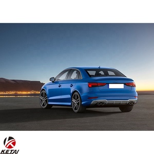 Diffuseur arrière style S3 pour <span class=keywords><strong>Audi</strong></span> <span class=keywords><strong>A3</strong></span> Berline <span class=keywords><strong>S</strong></span> 2017-2020, <span class=keywords><strong>prix</strong></span> usine, lèvre en PP pour un look sportif agressif - Product Image 3