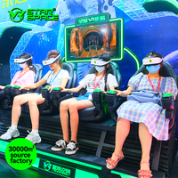 4 cinéma de la réalité virtuelle 5D du projet 9D de jeu de théâtre des sièges VR
