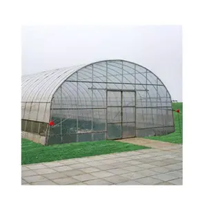 Modern design prefab single-span greenhouse metal pole barn houses livestock shelter dairy cow barn/shed/house