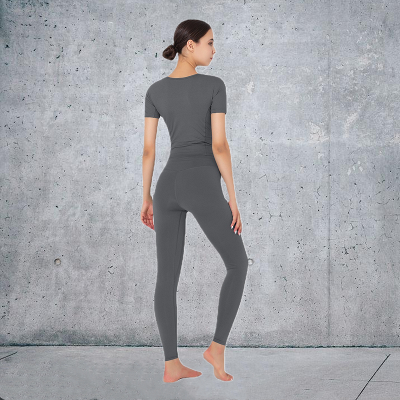 Hot Sale Yoga Set 5 colors fitness Fashion Modern Breathable Workout Clothing Women Active Wear  hygroscopic  Popular