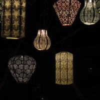 Nicro perle vague géométrique dentelle motif étanche lampe à LED papier épais extérieur lanterne solaire lumières jardin chambre Tyvek lanterne