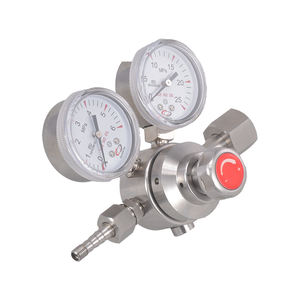 Vanne de réduction de pression de gaz à haute pureté en acier inoxydable double couche 316L, régulateur de pression SA-13003 1/4-1 pouce - Product Image 2