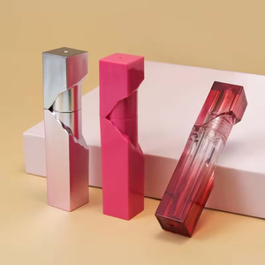 Personalized Lip Gloss <b>Tube</b> with Stopper ABS <b>Plastic</b> Empty Cosmetic Packaging Digital Printing Custom Logo OEM ODM Supplier - Product Image 4