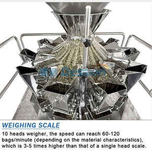 Macchina Automatica per Confezionamento e Pesatura Sottovuoto <span class=keywords><strong>di</strong></span> Prodotti Ittici Congelati <span class=keywords><strong>di</strong></span> Grado Alimentare per Pesce, Gamberi, Anelli <span class=keywords><strong>di</strong></span> Calamari, Seppie, Polpi - Product Image 3