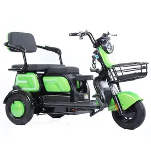 Fabbrica triciclo elettrico 600W motore applicabile per 48V 60V 3.00-10 pneumatici Thress ruote Scooter per anziani e disabili