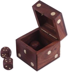 Juego de Dados de Madera Personalizados de Alta Demanda, Dados de Madera Maciza Grabados para Juegos de Mesa, Disponibles a un Precio Accesible - Product Image 4