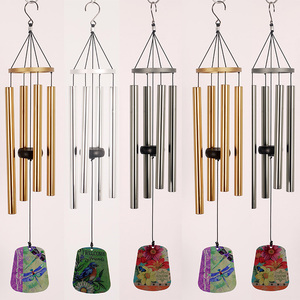 Mini-Windspiele, Tiefton-Schmetterlings-Windspiele, Trauer-Windspiele für Gartendekoration und Außenbereich - Product Image 1