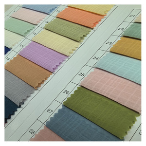 Mùa Xuân Mùa Hè Mềm Mại Của Phụ Nữ Vải Vải Sọc Jacquard <span class=keywords><strong>Crepe</strong></span> Voan Vải Cho Áo/Váy/Quần - Product Image 2