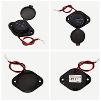 Module de chargeur de voiture avec prise de charge double USB QC3.0 Type C PD 3.0, prise de courant 12-24V pour voiture, bateau, bus, camping-car, siège