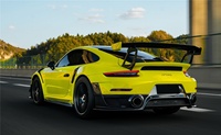 Kit de carrosserie de conversion facelift en fibre de carbone de haute qualité, pare-chocs avant, pare-chocs arrière, capot, spoiler, garde-boue pour Porsche 991 911 Turbo S