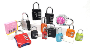 Cadenas en alliage de zinc à combinaison de code à 4 chiffres de haute qualité avec logo personnalisé - Product Image 5