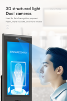 Kiosco Digital para Aeropuertos, Hoteles, Restaurantes y Supermercados, Pantalla LCD de Alta Definición, Reconocimiento Facial, Lector de Códigos de Barras, SDK, Autoservicio en Interiores