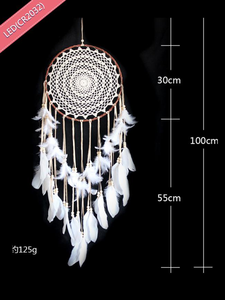 Dream Catcher <span class=keywords><strong>Macrame</strong></span>; Crystal Dream Catcher;Big Dream Catcher - Product Image 3