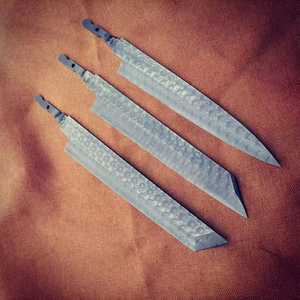 LHYDM3 Custom Kengata coltello a lama bianca fai da te Sakimaru Blank cucina lame giapponesi Fugubiki damasco acciaio - Product Image 1