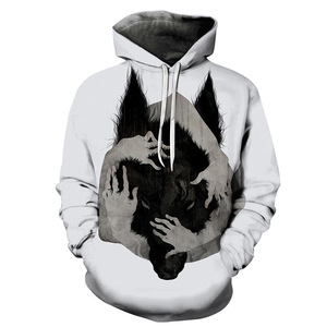Los fabricantes venden directamente nuevo estilo <span class=keywords><strong>Plus</strong></span> <span class=keywords><strong>Size</strong></span> <span class=keywords><strong>Pullover</strong></span> Animal Printing Hoodie 3D Printed Hoodies para hombres - Product Image 4