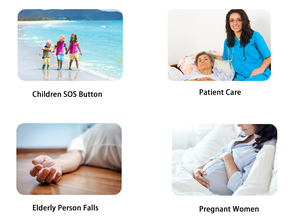 B3 Smart Iot Beacon <span class=keywords><strong>Bluetooth</strong></span> Ip65 Waterdicht Ble 5.0 Baken Locatie Paniek Baken Met Nood Sos Knop - Product Image 6