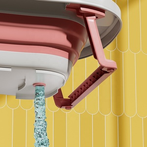 Hot bán bé bồn tắm Pad nổi hỗ trợ chỗ ngồi Mat có thể gập lại ngâm phòng tắm bồn tắm trong nhà PP + TPE chất liệu 5 năm bảo hành - Product Image 2