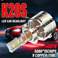 Faros Delanteros LED IKAS de Fábrica, 200W 66000LM, Bombilla para Auto H4 H7 9006 9005, Accesorios para Auto Canbus, 12v 24V, Faros LED para Autos