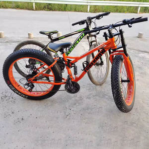 Vélo à neige à suspension souple de 24/26 pouces, fabriqué en Chine, pneu de neige, vélo de montagne pour adultes, pneu large de 4,0 pouces, vélo à gros pneus - Product Image 3