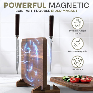 Tabla de Cortar Magnética <span class=keywords><strong>2</strong></span> en 1 de Madera de Acacia, Organizador de Almacenamiento Extra Grande para Charcutería, para la Encimera de la Cocina - Product Image 6