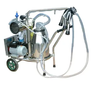 2022 Bucket, Silicone Liners Portable Goat Milking Machine for Sale Stainless Steel Provided 1 YEAR Online Support Farms