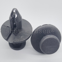 100 pièces/sac Clip en plastique pour Chrysler 6506132AA