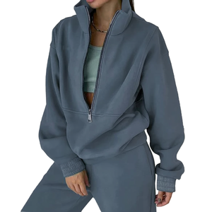 ชุดวอร์มแขนยาวสำหรับผู้หญิงไซส์ใหญ่ สำหรับวิ่งและเล่นกีฬา รับสกรีนโลโก้ น้ำหนักเบา ระบายอากาศได้ดี คุณภาพสูง - Product Image 1