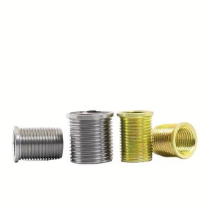 Tuerca de inserción de rosca hembra de acero inoxidable, tuerca de inserción autorroscante, tuerca de fijación con rosca macho M6 y rosca hembra M4, M2, M2.5, M3, M5 - Product Image 1
